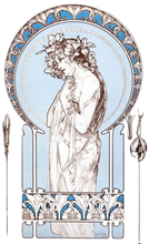 Load image into Gallery viewer, WOMAN WITH LILLIES T-SHIRT DTF